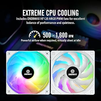 Amazon.co.jp: ENERMAX アドレッサブル型 ARGB LED 水冷 CPU